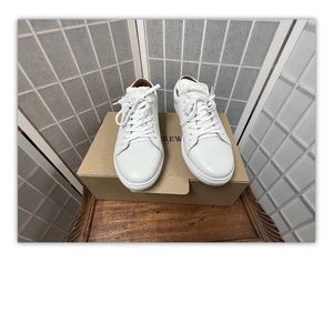 J. Crew, Men’s, Sneakers, Leather, White, Size11.: